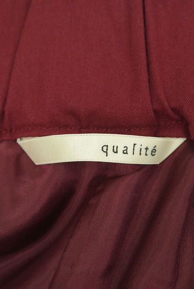qualite（カリテ）の古着「ベルト付き巻きスカート風ミモレ丈パンツ（パンツ）」大画像６へ