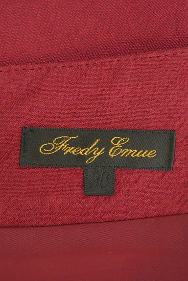 fredy（フレディ）の古着「膝上丈微光沢ドレープスカート（ミニスカート）」大画像６へ