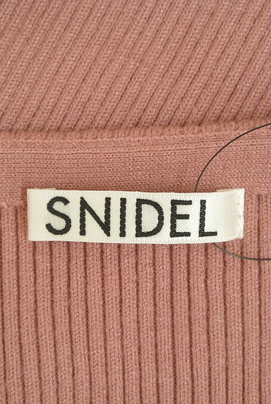 Snidel（スナイデル）の古着「くすみカラーVネックリブニット（ニット）」大画像６へ