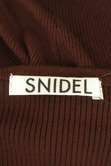 Snidel（スナイデル）の古着「レイヤード風マキシ丈ニットワンピース（ワンピース・チュニック）」大画像６へ
