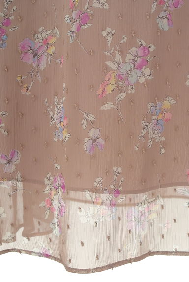 WILLSELECTION（ウィルセレクション）の古着「花柄ドビーシフォンロングスカート（ロングスカート・マキシスカート）」大画像５へ