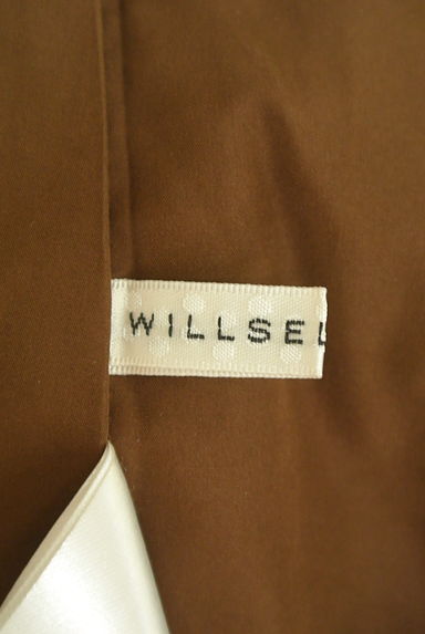 WILLSELECTION（ウィルセレクション）の古着「ウエストリボン膝上丈ウール混スカート（ミニスカート）」大画像６へ