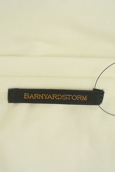 BARNYARDSTORM（バンヤードストーム）の古着「フロッキーロゴプリントラウンドヘムTシャツ（Ｔシャツ）」大画像６へ