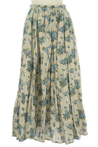 SM2（サマンサモスモス）の古着「花柄コットンロングスカート（ロングスカート・マキシスカート）」大画像１へ