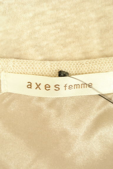 axes femme（アクシーズファム）の古着「フリル＆レースフレアタンクトップ（キャミソール・タンクトップ）」大画像６へ