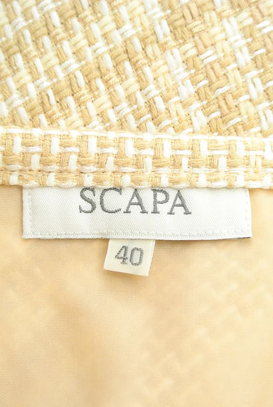 SCAPA（スキャパ）の古着「チェック柄ミモレ丈マーメイドスカート（ロングスカート・マキシスカート）」大画像６へ