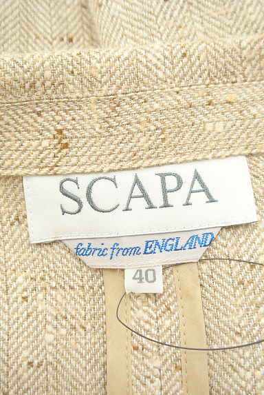 SCAPA（スキャパ）の古着「リネンテーラードジャケット（ジャケット）」大画像６へ