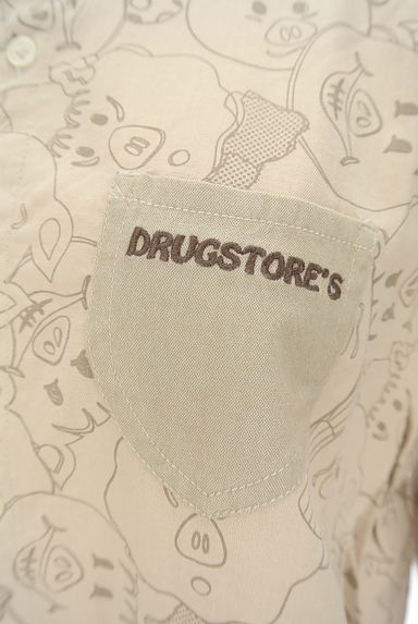 drug store's（ドラッグストアーズ）の古着「ユニークなぶたさんのミドル丈シャツ（カジュアルシャツ）」大画像４へ