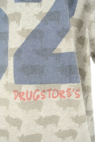 drug store's（ドラッグストアーズ）の古着「モノグラムぶたさんプリントTシャツ（Ｔシャツ）」大画像５へ