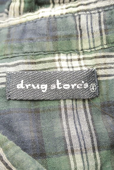 drug store's（ドラッグストアーズ）の古着「背中パッチワーク切替シャツ（カジュアルシャツ）」大画像６へ