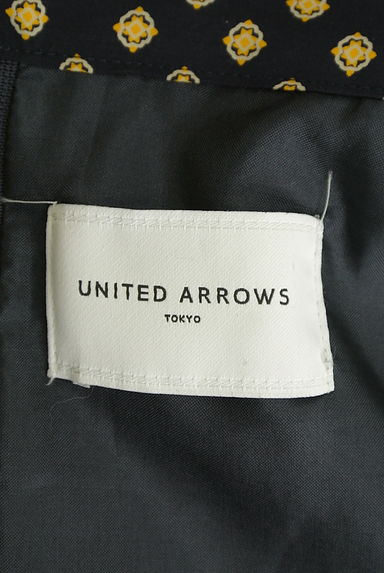 UNITED ARROWS（ユナイテッドアローズ）の古着「柄切替とろみマキシスカート（ロングスカート・マキシスカート）」大画像６へ