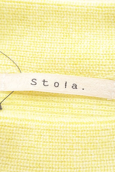 Stola.（ストラ）の古着「カラーモックネックニット（セーター）」大画像６へ