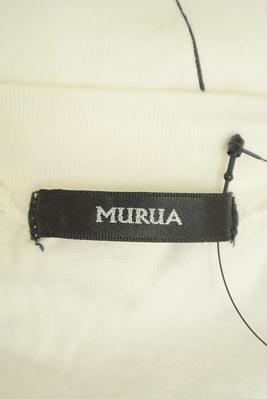 MURUA（ムルーア）の古着「バックプリントロングスリーブTシャツ（Ｔシャツ）」大画像６へ