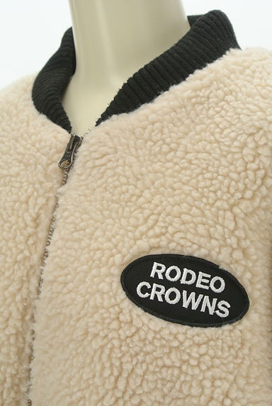 RODEO CROWNS（ロデオクラウン）の古着「バックロゴ刺繍ビッグボアブルゾン（ブルゾン・スタジャン）」大画像４へ