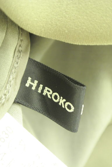 HIROKO KOSHINO（ヒロココシノ）の古着「シアー切替ロング艶ジャケット（ジャケット）」大画像６へ