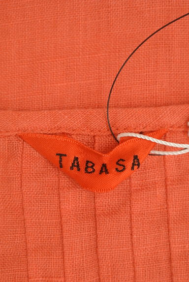TABASA（タバサ）の古着「ボリュームリネンブラウス（カットソー・プルオーバー）」大画像６へ