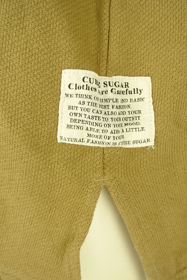 CUBE SUGAR（キューブシュガー）の古着「ロールアップ袖ルーズパーカー（スウェット・パーカー）」大画像５へ