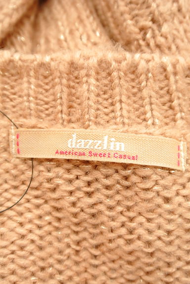 dazzlin（ダズリン）の古着「ケーブル編みラメニット（ニット）」大画像６へ