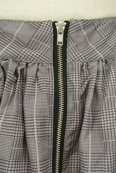 dazzlin（ダズリン）の古着「グレンチェックギャザーミニスカート（スカート）」大画像４へ