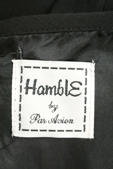 Hamble by par Avion（ハンブル　バイ　パラビオン）の古着「花刺繍Ｉラインワンピース（ワンピース・チュニック）」大画像６へ