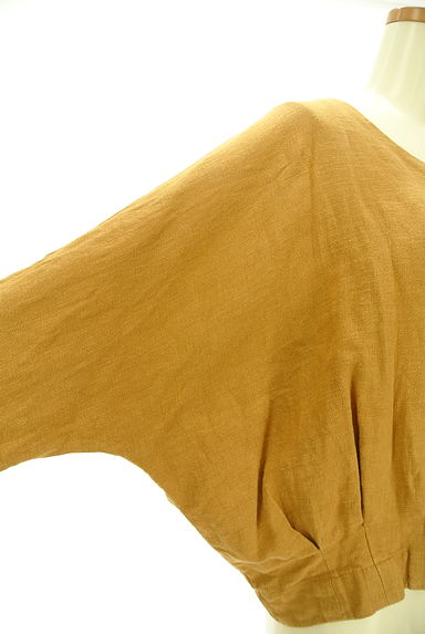 antiqua（アンティカ）の古着「裾タックコットンリネンジャケット（ジャケット）」大画像５へ