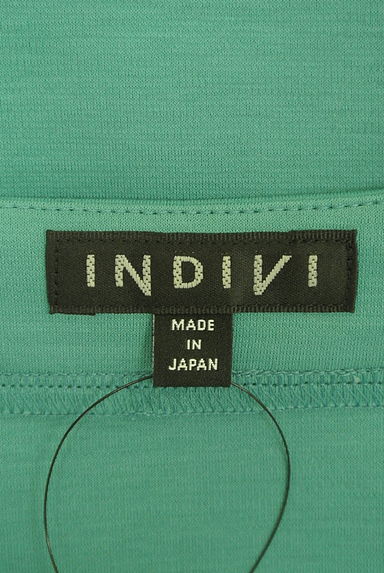 INDIVI（インディヴィ）の古着「タックフレア七分袖カットソー（カットソー・プルオーバー）」大画像６へ