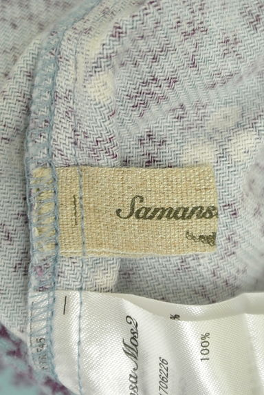 SM2（サマンサモスモス）の古着「小花柄フランネルギャザーブラウス（ブラウス）」大画像６へ