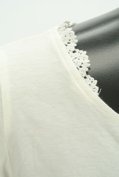 SM2（サマンサモスモス）の古着「裾刺繍レースカットソー（カットソー・プルオーバー）」大画像４へ
