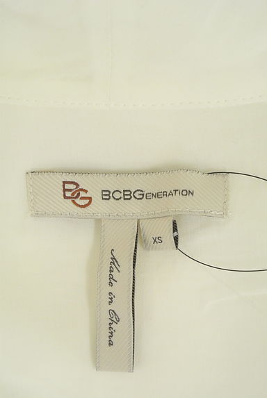 BCBGeneration（ビーシービージェネレーション）の古着「ショート丈シアーボーダーブラウス（ブラウス）」大画像６へ
