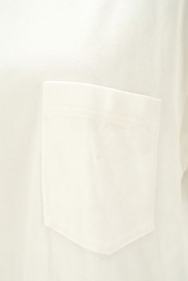 PLST（プラステ）の古着「オーバーシルエット白Tシャツ（カットソー・プルオーバー）」大画像４へ