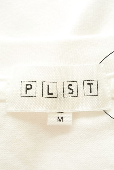 PLST（プラステ）の古着「オーバーシルエット白Tシャツ（カットソー・プルオーバー）」大画像６へ