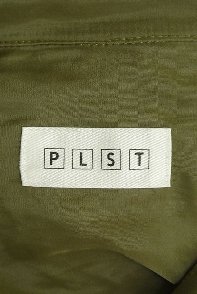 PLST（プラステ）の古着「艶めくサテンシャツワンピース（ワンピース・チュニック）」大画像６へ