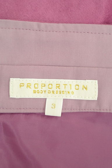 PROPORTION BODY DRESSING（プロポーションボディ ドレッシング）の古着「ベルト付き膝下丈スウェードライクスカート（ロングスカート・マキシスカート）」大画像６へ
