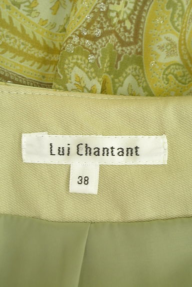 LUI CHANTANT（ルイシャンタン）の古着「膝下丈ラメペイズリー柄シフォンスカート（スカート）」大画像６へ