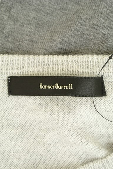 Banner Barrett（バナーバレット）の古着「肩ボタンツートンニット（ニット）」大画像６へ