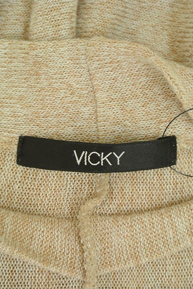 VICKY（ビッキー）の古着「ワンボタンドルマンニットカーディガン（カーディガン・ボレロ）」大画像６へ