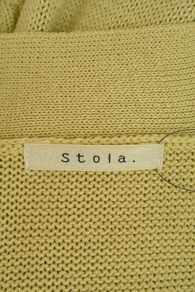 Stola.（ストラ）の古着「ウエストリボンコットンニットカーディガン（カーディガン・ボレロ）」大画像６へ