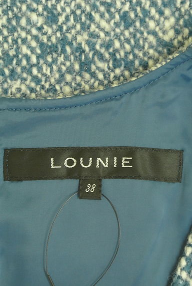 LOUNIE（ルーニィ）の古着「ミックスウール膝上ジャンパースカート（キャミワンピース）」大画像６へ