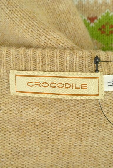 Crocodile（クロコダイル）の古着「ノルディック柄ヘンリーネックニット（ニット）」大画像６へ