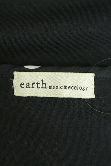earth music&ecology（アースミュージック＆エコロジー）の古着「ドット柄×レース切替カットソー（カットソー・プルオーバー）」大画像６へ