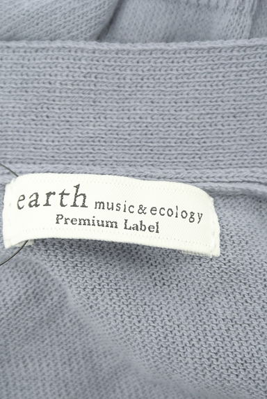 earth music&ecology（アースミュージック＆エコロジー）の古着「ゆるっとシアーニットカーディガン（カーディガン・ボレロ）」大画像６へ