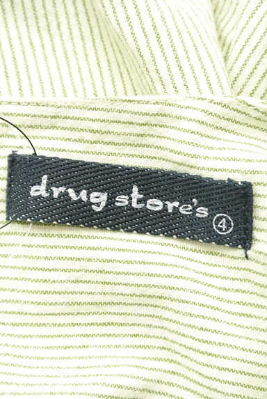 drug store's（ドラッグストアーズ）の古着「花刺繍入りストライプフレアカットソー（カットソー・プルオーバー）」大画像６へ