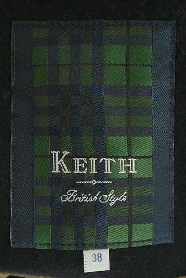 KEITH（キース）の古着「丸襟ウッドボタンショートコート（コート）」大画像６へ