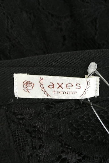 axes femme（アクシーズファム）の古着「バックリボン総レースフレアチュニック（カットソー・プルオーバー）」大画像６へ