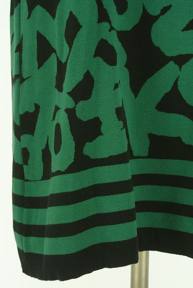 HIROKO KOSHINO（ヒロココシノ）の古着「アルファベット柄膝上丈ニット（ニット）」大画像５へ