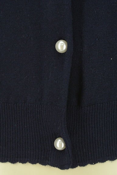 LODISPOTTO（ロディスポット）の古着「シフォン花モチーフ七分袖ニットカーデ（カーディガン・ボレロ）」大画像５へ