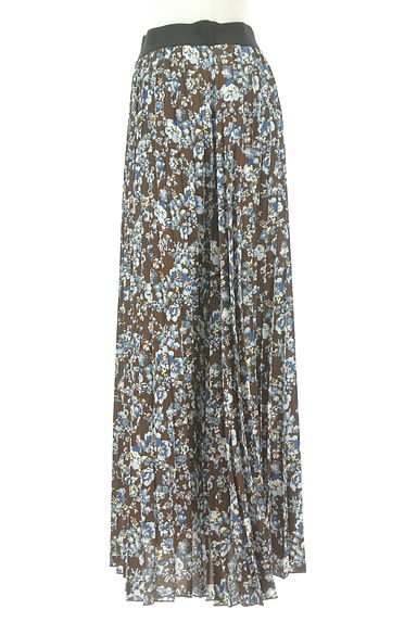 axes femme（アクシーズファム）の古着「花柄ロングプリーツスカート（ロングスカート・マキシスカート）」大画像３へ