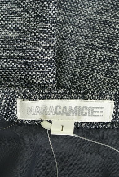 NARA CAMICIE（ナラカミーチェ）の古着「膝丈ボックスタックスカート（スカート）」大画像６へ