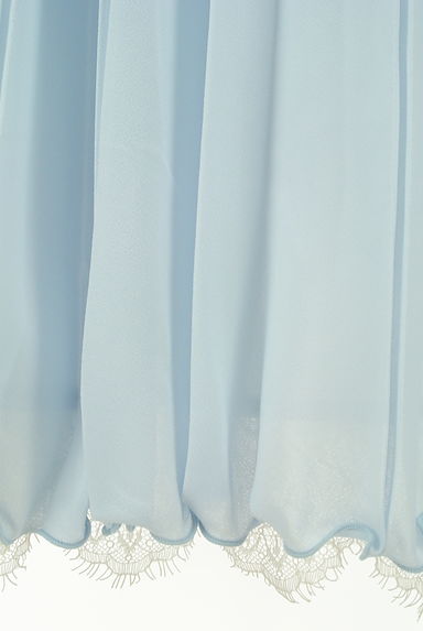 NARA CAMICIE（ナラカミーチェ）の古着「裾レースミモレ丈プリーツスカート（ロングスカート・マキシスカート）」大画像５へ