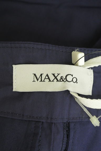 MAX&Co.（マックス＆コー）の古着「コットンハイウエストタックパンツ（パンツ）」大画像６へ